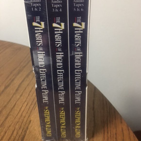 Cassette Tapes Stephen R. Covey 7 Habits of Highly Effective People  NWT - Picture 2 of 7